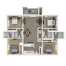 Four Bedroom 3021 floor plan