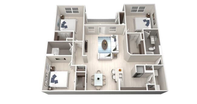 C1 1011 floor plan