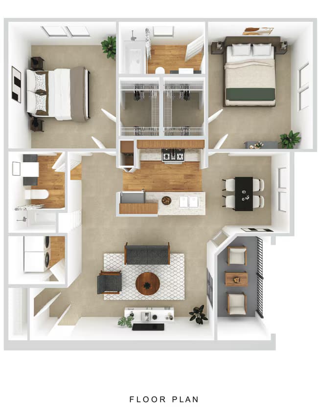Unit 7111 1212 floor plan