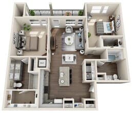 The Bonnell 6-6202 floor plan