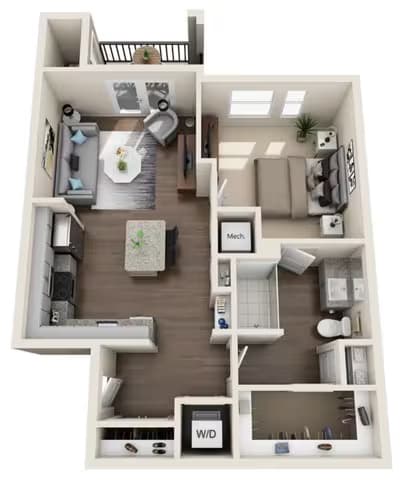 Unit 5-5106 12-12103 floor plan