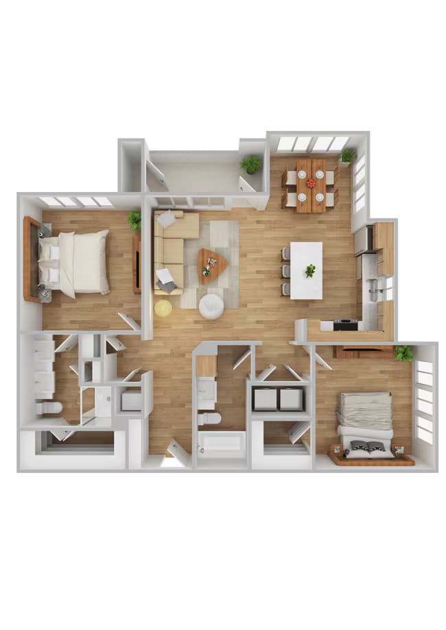 Unit 3319 3319 floor plan
