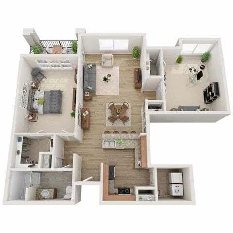 Unit 4309 4309 floor plan