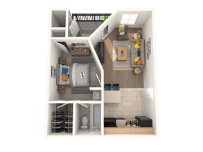 A1 314 floor plan