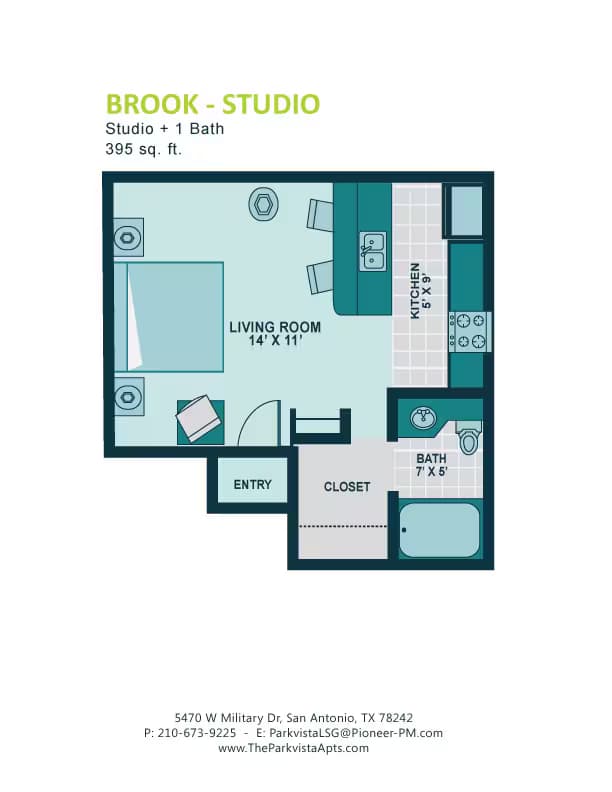 Unit 1003 2205 floor plan