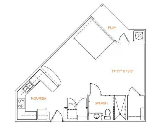 Unit 3110 3110 floor plan