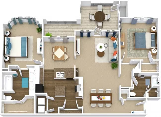 Unit 933 933 floor plan