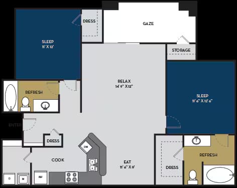 B1 0626 floor plan