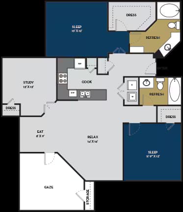 B3 0831 floor plan