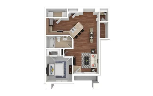 The Fiesta 3111 floor plan
