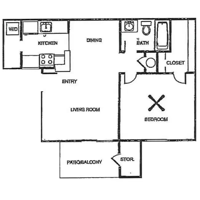 Unit 3513 3513 floor plan