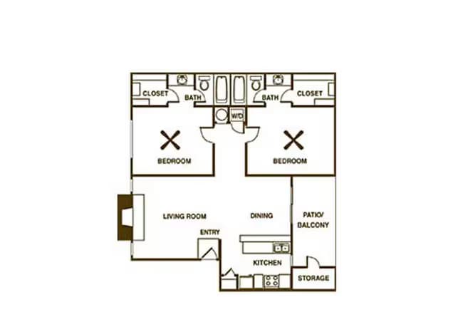2b 4104 floor plan