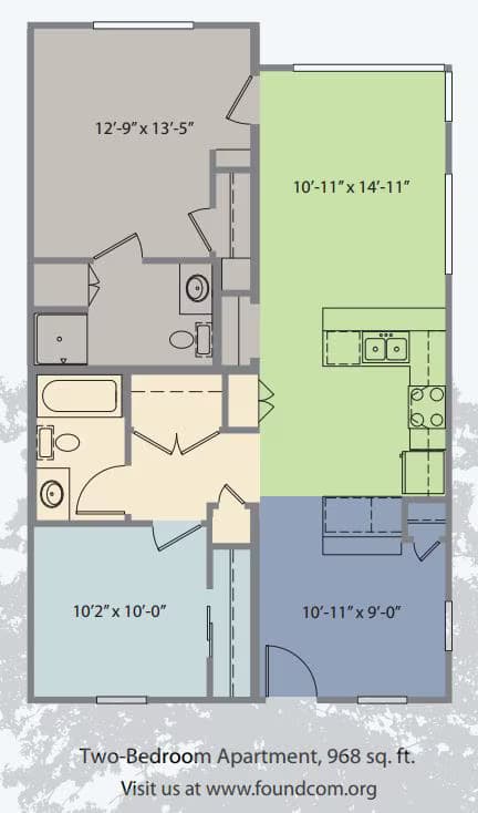 Unit 320 320 floor plan