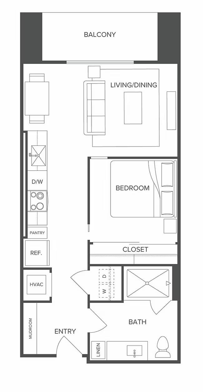 Unit 1-426 1-426 floor plan