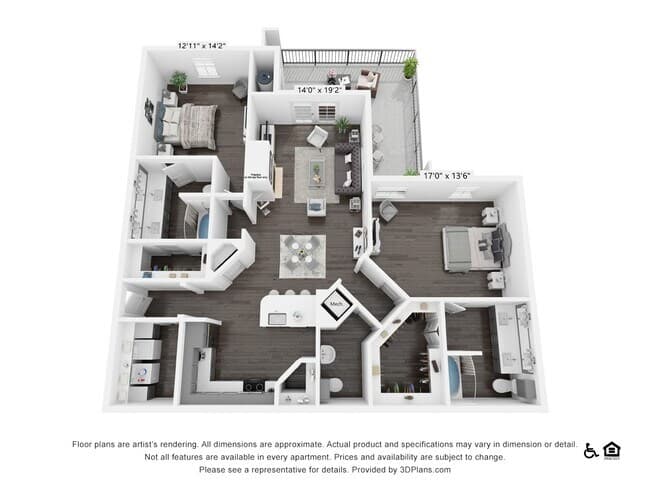 Unit 0802 1222 floor plan