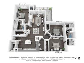 C1 1602 floor plan