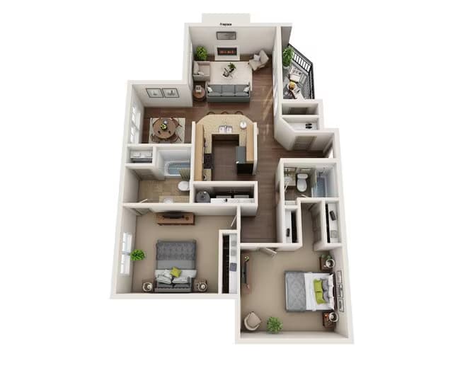 Capital 1506 floor plan