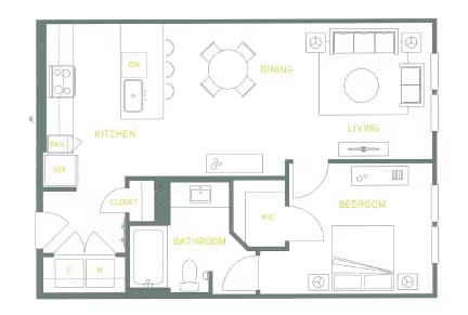 Unit 3304 8304 floor plan