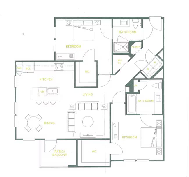 Unit 6101 6101 floor plan