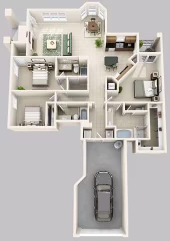 Unit 1509 1308 floor plan