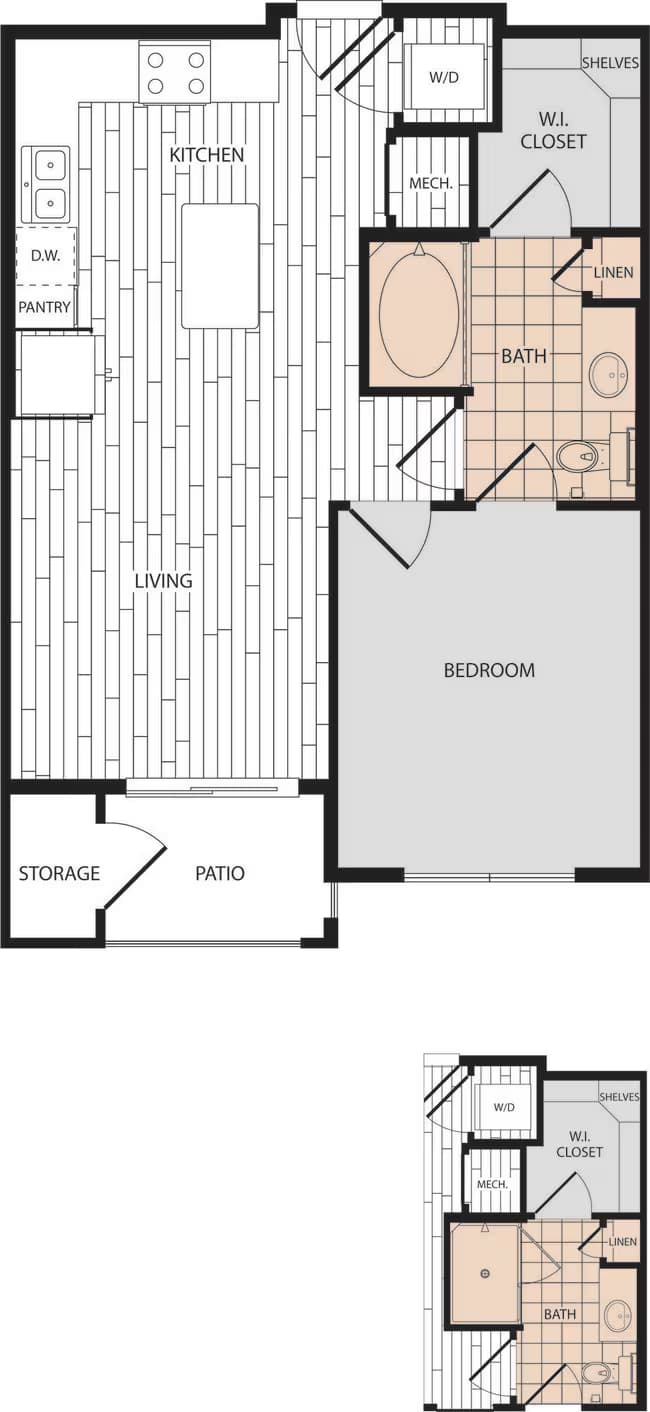 Unit 2210 2210 floor plan