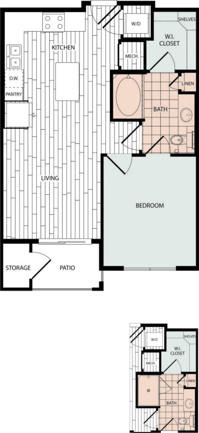 Unit 2304 2304 floor plan