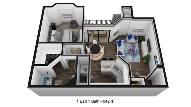 Unit 0613 0614 floor plan