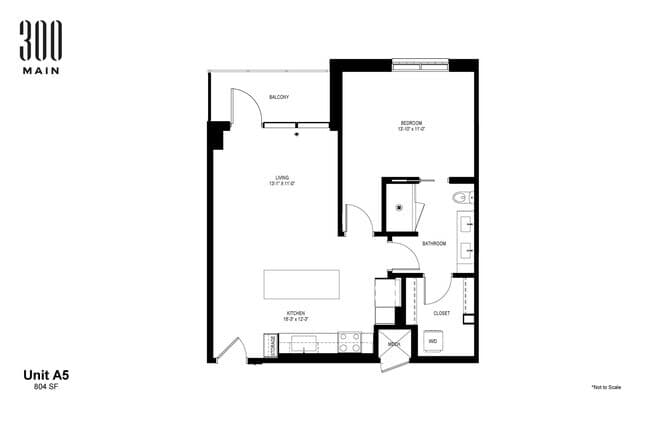 Unit 1907 1907 floor plan