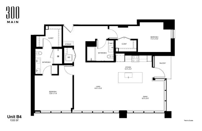 Unit 1108 1108 floor plan