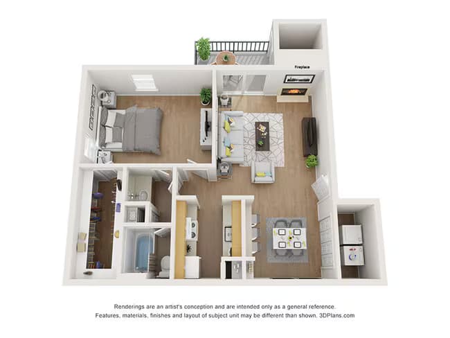 Trinity 215 floor plan