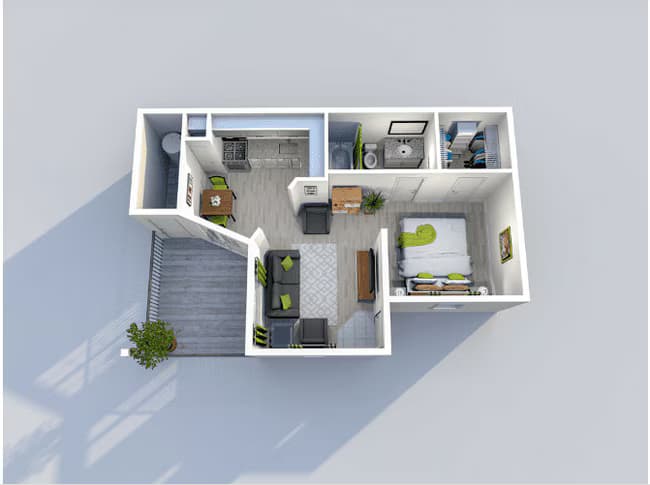 The 408 2622 floor plan
