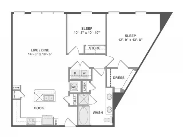 B5 2C-349 floor plan