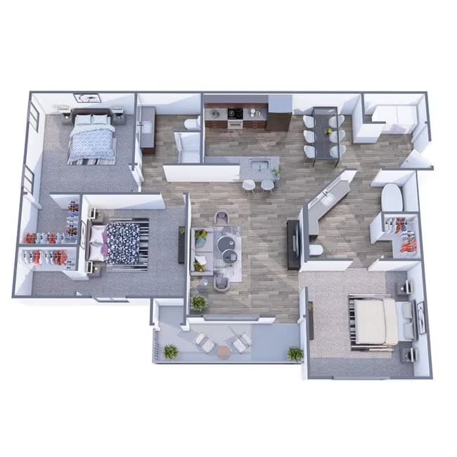 Unit 6206 8201 floor plan