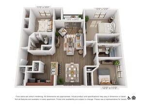 Aspen 1313 floor plan