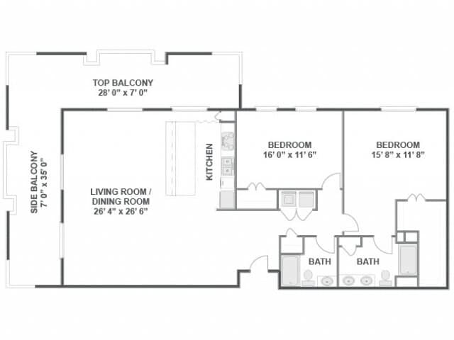 Unit 04-0436 04-0436 floor plan
