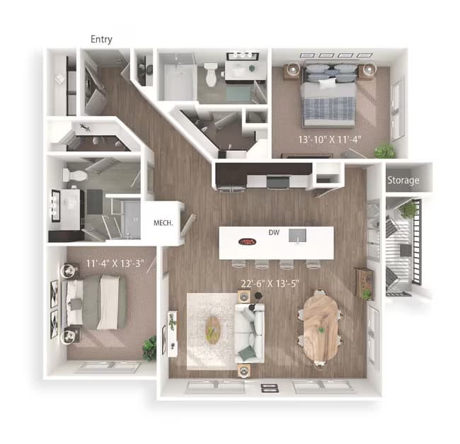 C3 1139 floor plan