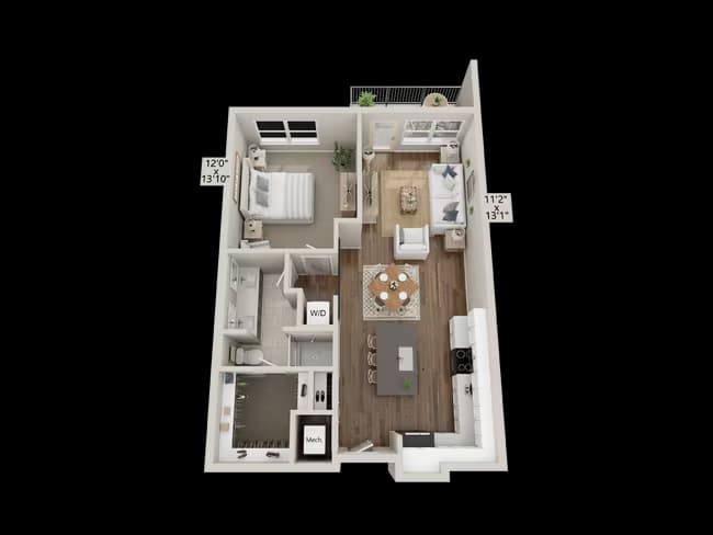 A3 4313 floor plan