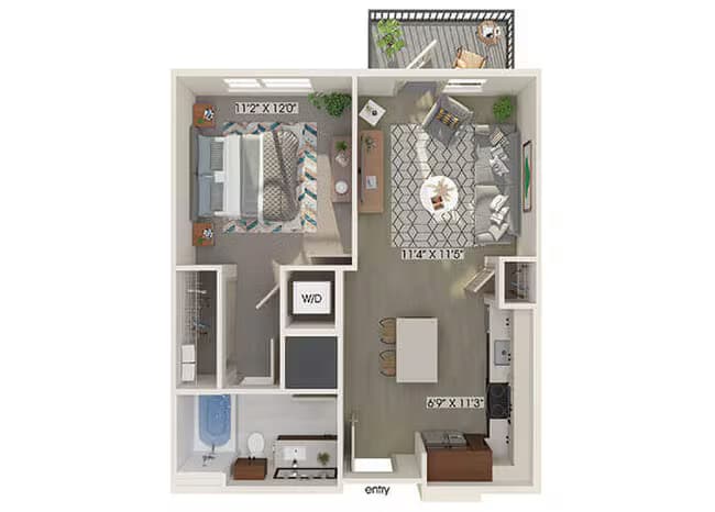 A1 1155 floor plan
