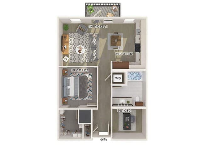 A4D 1207 floor plan