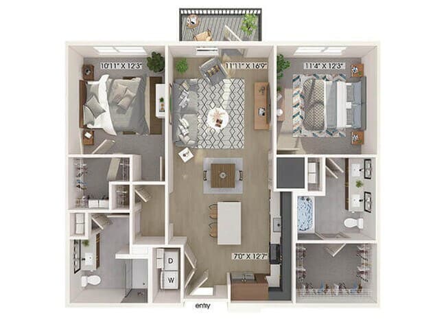 B1 2114 floor plan