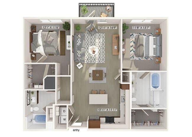 B2 2221 floor plan