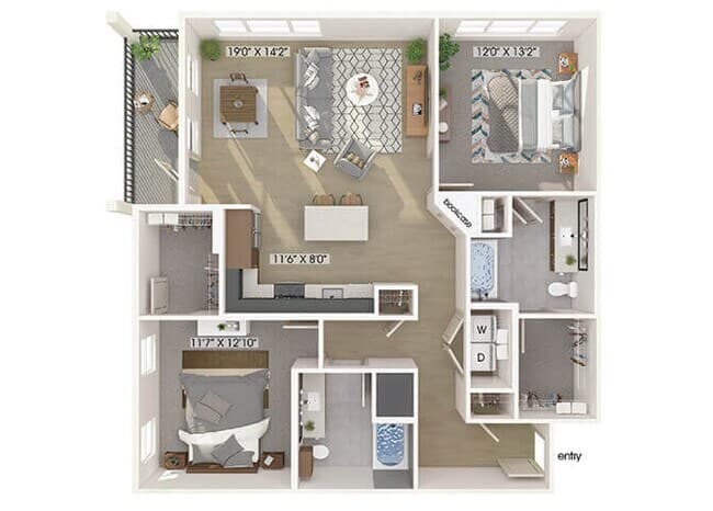 B3 2101 floor plan