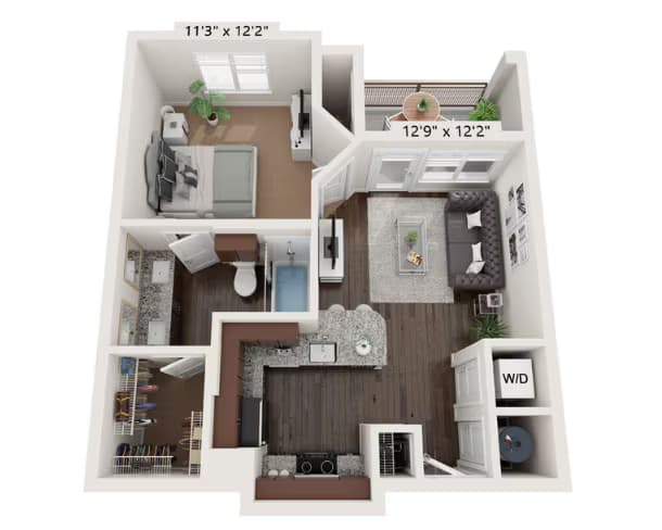 A1 2115 floor plan