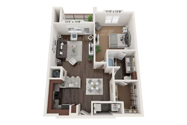 Unit 2413 2413 floor plan