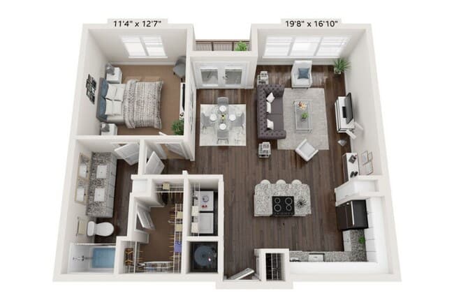 Unit 1223 2235 floor plan