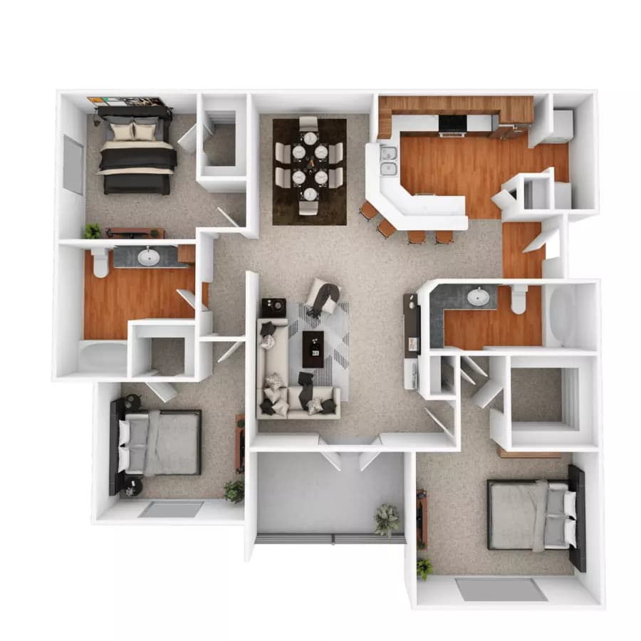 The Royale 531 floor plan