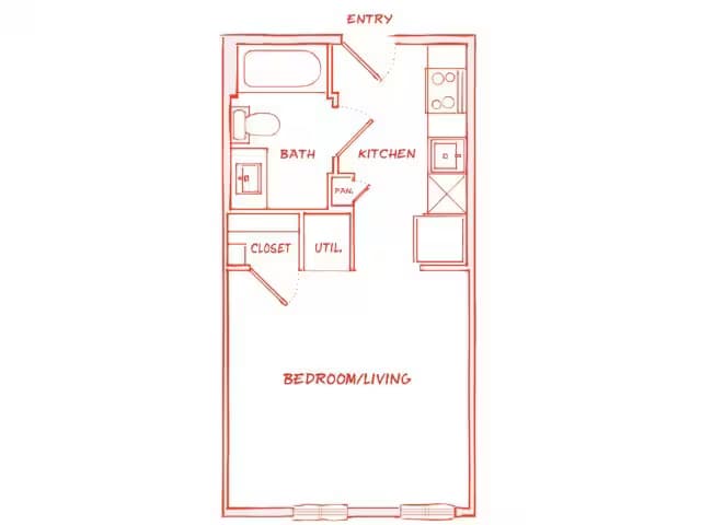 E0* 447 floor plan