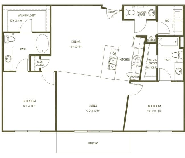 B7 158 floor plan