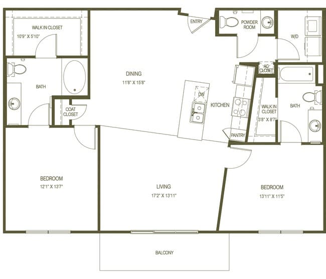 Unit 313 313 floor plan
