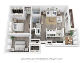 Unit 1405 1405 floor plan